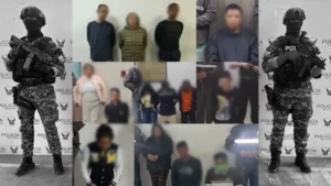 Catorce capturados en operativo contra el microtráfico en Quito