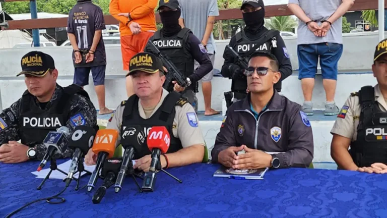 Detenidos por extorsión en Jipijapa, Manabí