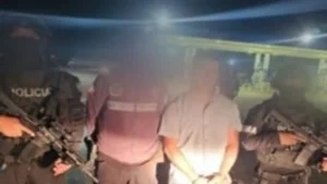 Detienen integrante del GAO Los Choneros en Esmeraldas