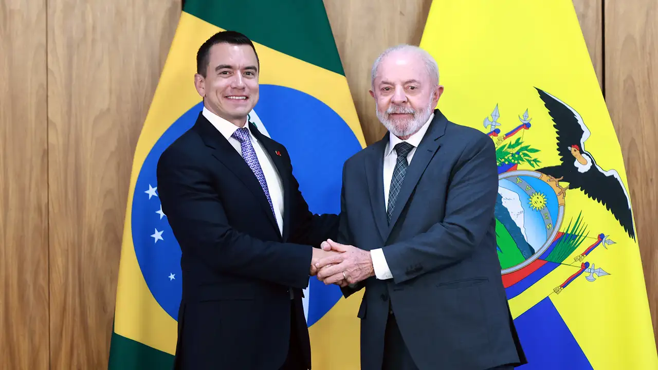 Ecuador y Brasil fortalecen cooperación bilateral