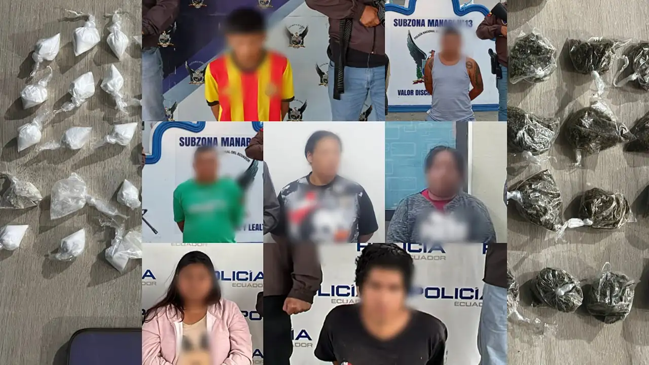 Lucha contra el microtráfico en Ecuador