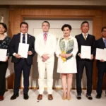 Noboa y la comunidad ecuatoriana en Japón