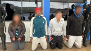 Operativo desarticula banda criminal en Imbabura