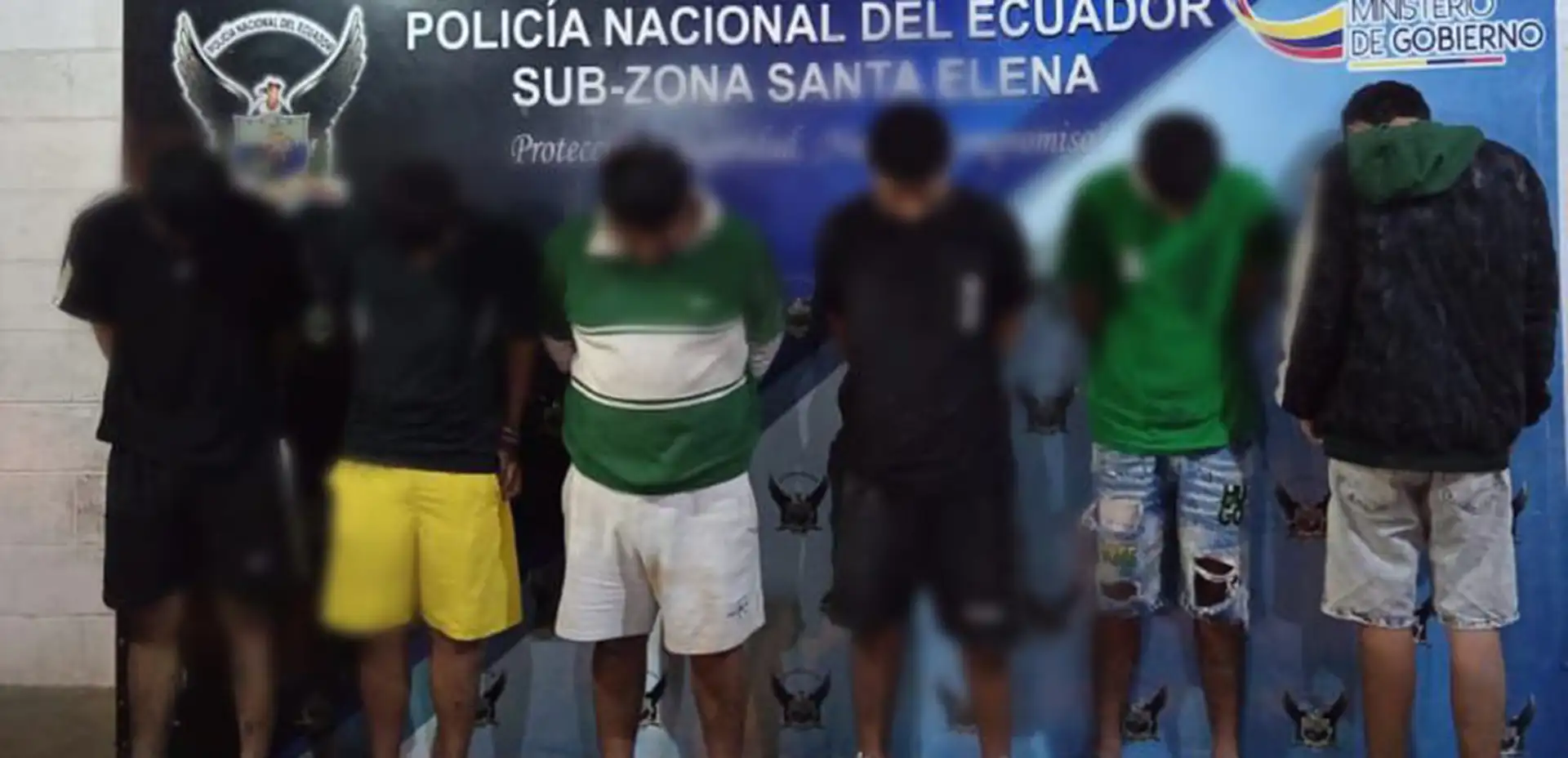 Operativo en Santa Elena deja varios detenidos