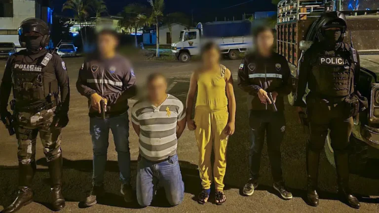 Aprendidos con una tonelada de cocaína en Quinindé