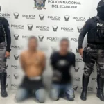 Dos aprehendidos en Flagrancia en la vía a Atacames