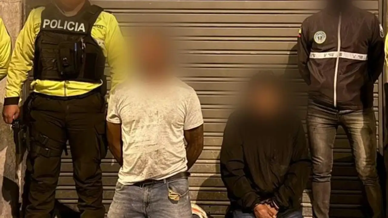 Policía desarticula banda de extorsión en Quito