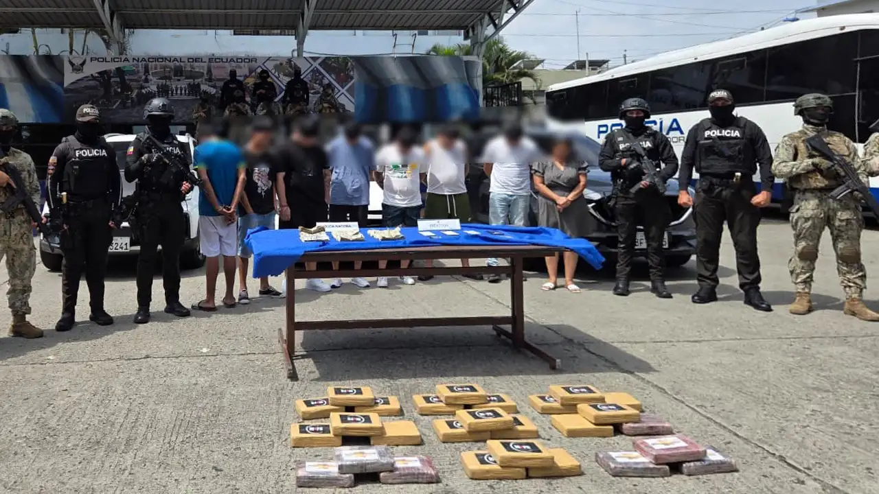 Policía y militares incautan droga en Guayaquil