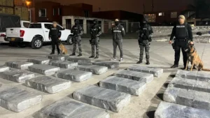 12 aprehendidos y 1 tonelada de SCSF en operativo antidrogas