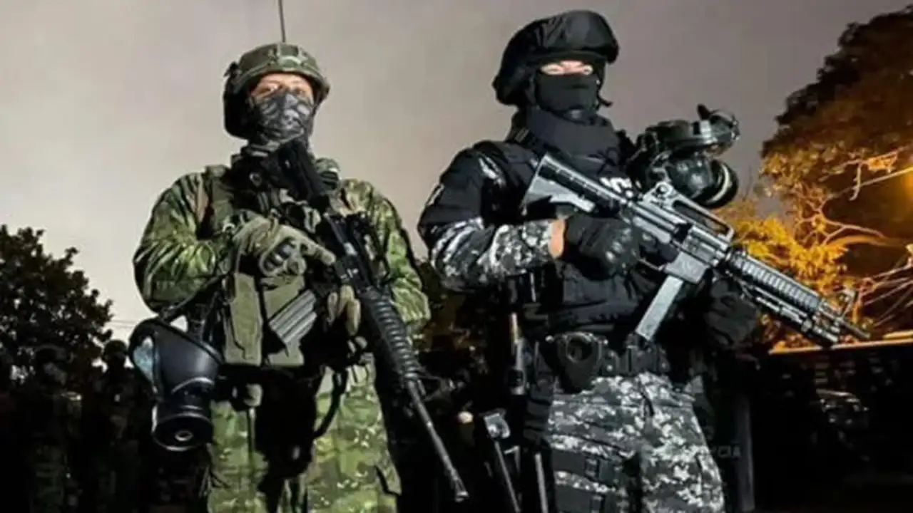 Bloque de seguridad resguarda convoy humanitario a Imbabura