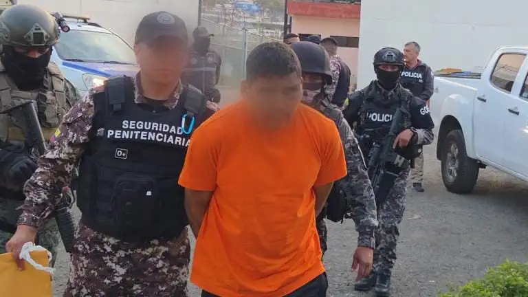 Capturado alias "El Tunco" en Manabí y recluido en "La Roca"