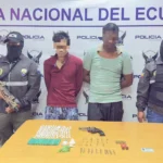 Capturan a alias "JC" y "La E03" en el Distroto 9 de Octubre, Guayaquil