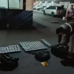 Decomisan material explosivo en bus de transporte público