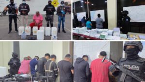 Diez aprehendidos en megaoperativo en Distrito Durán