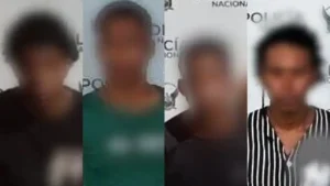 Cuatro detenidos con armas de fuego en Esmeraldas