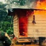 Operativo militar contra minería ilegal en comunidad 5 de junio